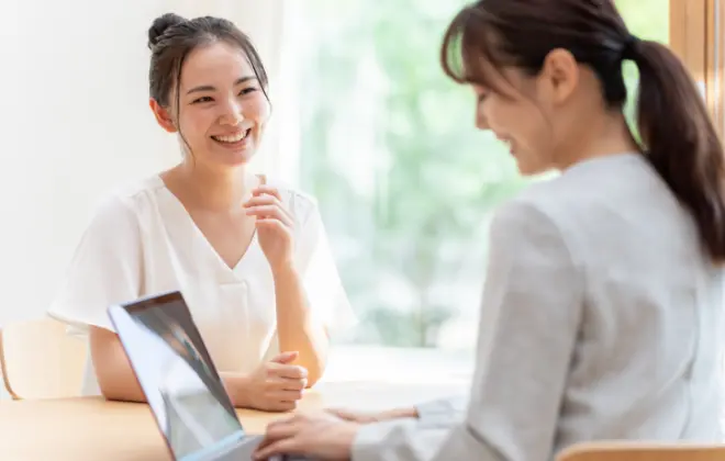 相談しやすい雰囲気で自立をサポート